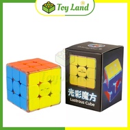 [With Magnet] Rubik's Cube 3x3 SengSo Lustrous ShengShou With Light 3-Layer Rubik's Cube Intellectua