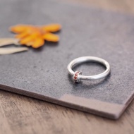 石榴石戒指銀925