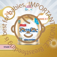 [Single Tin] Abbott Similac 5MO Stage 1 Infant Milk Formula 400g (0-12 months)