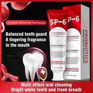 No Standard SP-6 Probiotic Toothpaste English Version Oral Toothpaste Stain Removal P6 Toothpaste 14