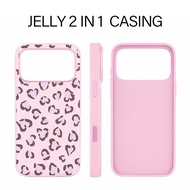 [Case Senlin] Love Leopard 2 In 1 Case Vivo Y500 Z11 T5 Z11X Y31d Y11d A31D Pro V70 Fe Y05 Y29 5G Z1