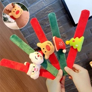 Christmas Reindeer Snap Bracelets Set Holiday Decorations for Parties Kids Adults Fun Wearable Acces