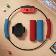 Nintendo Switch Ring Fit Adventure Accessory Kit: 2 Non-Slip Ring-Con Grips & 1 Adjustable Leg Strap