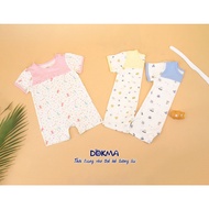 DOKMA DB777 Round Neckshort sleeve Set with Funny Patterns for Children