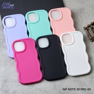 Macaron Wave Case Infinix Note 30 Infinix Note 30 Pro infinix Note 40 4g Infinix Note 40 Pro Softcas