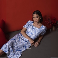 ANNEIRA - NARA FLARE DRESS - SILK FLARE DRESS