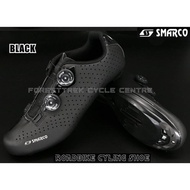 SMARCO ROAD BIKE CYCLING SHOES BLACK - 3870B