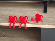 Articulated Heart with Hands & Legs – A Whimsical Valentines Love Gift