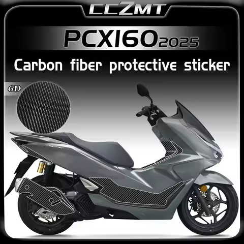 For HONDA PCX160 PCX 160 pcx160 2025 6D Carbon fiber protective sticker car body sticker oil tank st