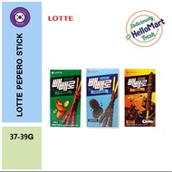 【Korea Lotte 韩国乐天】Pepero Stick Almond 扁桃仁巧克力 | Strawberry草莓 |  Crunky米粒巧克力  | Chocolate 巧克力 |派派乐曲奇棒