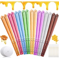 16 PCS eeswax Earwax Candles Removal Kits, Portable Ear Cleaning Tools, Includes Cotton Swabs, Easy 