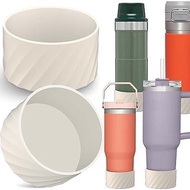 Anti Slip Silicone Boot Fit Stanley 30oz 40oz Tumbler Bottle Protection boot 7cm inner diameter
