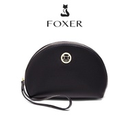 FOXER wallet for women cowhide clutch bag coin purse wristlet bag