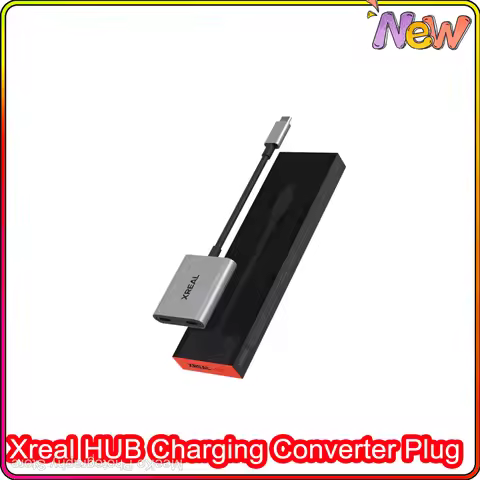 XREAL Hub USB-C PD Fast Charging Adapter Portable Video Adapter For XREAL AIR 2 AIR2 Glasses Switch 
