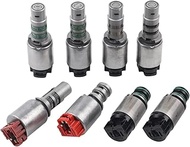 SAOKNCE 8Pcs 6-Speed Transmission Shift Solenoid Kit Compatible with Hyundai Elantra Sonata Grandeur