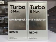 【國恒商城】😍低公價發售 redmi 紅米Turbo 5 Max (512G/256G) 9000mAh超大電量 100W快充 天璣9500S高性能處理器 冰封循環冷泵散熱 6.83吋 1.5K 陽光