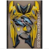 COVERSET Y15ZR V2 MX KING 2020 RYC1 MNM3 YELLOW GREY BODY COVER SET CUSTOM Y15 ZR