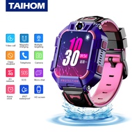 TAIHOM 4G Child Smart Watch Phone GPS Waterproof Smart Watch for Kids Support SIM 4G Location Tracker Smartwatch HD Video Call Watch Gift for Childs