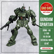 Hg GM Spartan Assembly Model Toy Combo comes with Base and Water Decal (with assembly kit)
