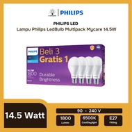Philips LED Bulb Bulb 14.5W Pack Multipack