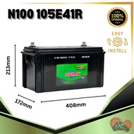 OSIMA N100 105E41R Maintenance Free Heavy Duty Battery | Conventional Truck Ship Ferry Cargo Boat Ba