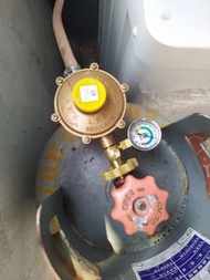 超流遮斷指針調節器&10L熱水器（桶裝瓦斯用）