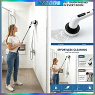 zzz Electric Spin Cleaning Brush with 9 Replaceable Cleaning Heads