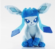 Gấu Bông Pokemon Eevee Glaceon Hệ Băng Dạng Ngồi (20cm) hàng chính hãng pokemon mới 100% đẹp từng cm