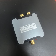 迷你Digital to Analog 音頻轉換器 光纖數字同軸音頻轉RCA LR音頻和3.5輸出