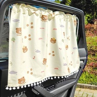 【Ready Stock】 Cute Auto Abat Vent Car Shading Curtain Suction Cup Car Cute Auto Abat Vent Car Shadin
