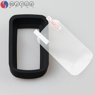 MYROE Speedometer Silicone , Non-slip Shockproof Bike Computer Protective Cover, With Tempered Film Bicycle Computer Protector for IGPSPORT BSC100S Bike Accessories