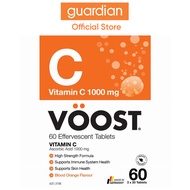 VOOST Vitamin C Effervescent Vitamin Supplement 60 Tabs to maintain immune system health (60 count)