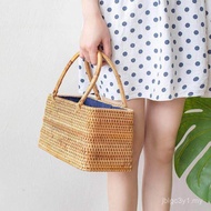 Beg Rotan Vietnam Beg Tangan Wanita Artistik Beg Rotan Vintaj Beg Tenun Indonesia Beg Trend Fesyen K