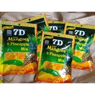 Cebu 7D dried mango Pineapple Mix 80grams