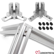 LEMONTREE Bracket Connector Silver 2020 3030 4040 Series Slot Aluminum Extrusion Profile European St