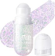 DAGEDA Body Glitter Gel, Roll-on Face Glitter for Mermaid Makeup Festival Rave Accessories, Holograp
