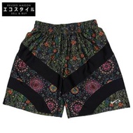 Nike 男士花卉圖案訓練褲，黑色，M 碼