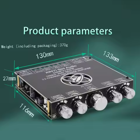 XY-S350H App Control 220Wx2+350W Amplifier 2.1 Dual Channel Wireless Audio Board