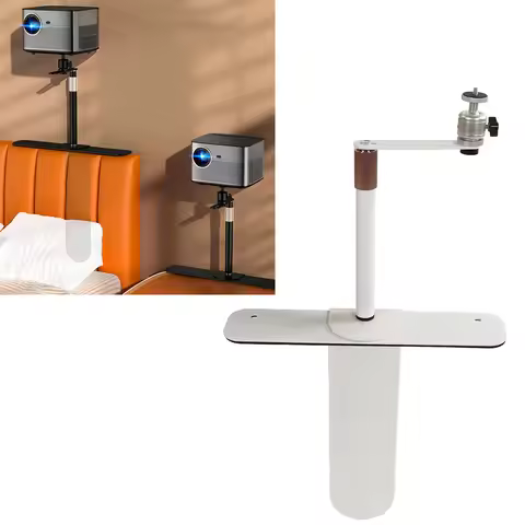 Adjustable Projector Stand Projector Stand 24‑40CM Adjustable Angle Projector Mount Holder 1/4in Thr