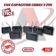 FAN CAPACITOR CBB61 2 PIN