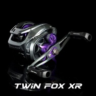 EUPRO TWIN FOX XR TFX151L LEFT RASIO 7.3:1 | DRAG CLICKER | CASTING | SOLID GRAPHITE BODY
