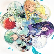 Ensemble Stars Heart Acrylic Card Kazehaya Tatsumi Ayase Mayoi Transparent Cards Group Photo Card Co