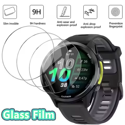 HD Tempered Glass For Garmin Fenix 8 Tactix 8 Quatix 8 Screen Protector Film Anti-fall Garmin Venu 4