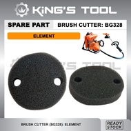 BG328 BRUSH CUTTER: ELEMENT/ SPARE PART MESIN RUMPUT/ ELEMENT FOR AIR CLEANER/ BG328 TL33 TB33