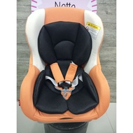 Leaman Car Seat Neddy Orange Color With Cream 347 Used.