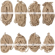 ‍🚢16-30MMManila Rope Rope Wear-Resistant Binding Rope Hemp Rope Decorations Handmade Braided Rope Clothesline Tug of War