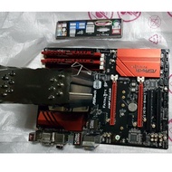 Intel Core i5-4690K / Asrock Fatal1ty H97 Killer / Gskill 8 gb DDR3 1600 / Venomous X Cooler Set