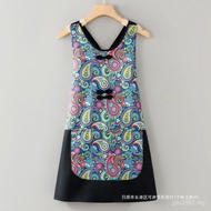 Cross Wholesale Overalls Apron Overalls Chinese Men New Style Cooking Kitchen Breathable Canvas Hous