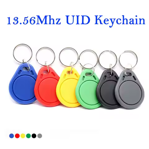 UID Rewritable Keychain RFID Smart Chip Clone Token 13.56Mhz IC Changeable Magic Tag 1K S50 Copy Bad