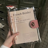 Loose-leaf Notebook a5 Detachable Loose-leaf Notebook Simple Blank Square Horizontal Line Notebook b